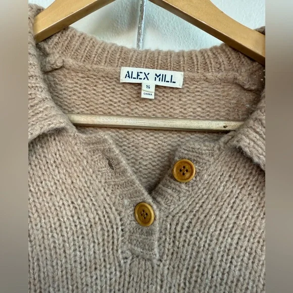 Alex Mill Frank Henley Sweater - Picture 5 of 6